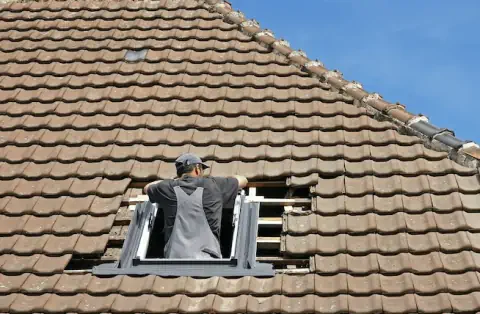 Pose de velux à Nancras
